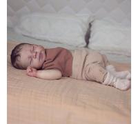 Anano Bebe Reborn Ragazzo Silicone Corpo Pieno 45cm Realistica Reborn Bambola con Capelli, Vero Bebe Reborn Silicone Morbido Che Sembra Realistica Lavabile