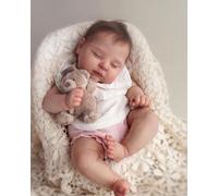 Anano Reborn Bambole Del Bambino Il Vero Aspetto Vene Blu 20 Pollice Reborn Bambola Bambola Bambola realistica Bambola In Silicone Corpo Per 3 Anni Bambini