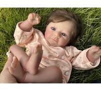 Anano Reborn Bambole Giovani Occhi Aperti Realistici Bambole Vene Blu 19 Pollice Reborn Bambola Silicone Bambino Con Eruzioni Rosse Sembra Un Bambino Newborn