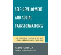 Ananta Kumar Gir Self-Development and Social Transformations (Copertina rigida)