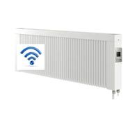 anapont Riscaldamento elettrico di alta qualità con controllo app W-Lan, radiatore elettrico con pietra refrattaria - con termostato - a risparmio energetico - Made in Germany (Ana-Smart Wifi/W-lan,