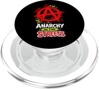 Anarchia nelle strade - Audace anarchico punk rock PopSockets PopGrip per MagSafe