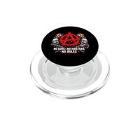 Anarchia Punk, simbolo ribelle PopSockets PopGrip per MagSafe