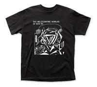ANASER Sun RA T-Shirt The-Heliocentric-World of Sun Ra Unisex Heavy Cotton Retro Black