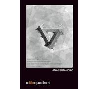 Anassimandro - Taccuino Copertina Rigida 14x22 - Filoquaderni: 81 pagine a righe, ottimo come idea regalo, utile, bello, tascabile, inseparabile