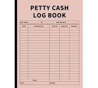 Anastasia Finca Petty Cash Log Book (Tascabile)