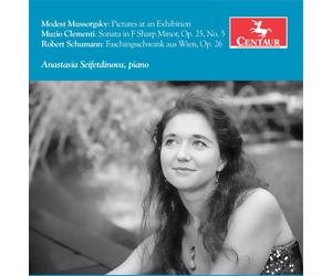 ANASTASIA SEIFETD Anastasia Seifetdinova plays Clementi / Mussorgsky & Sch (CD)