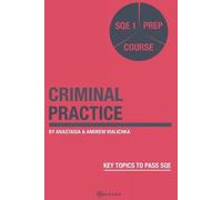 Anastasia Vialichka Andrew Vialichka Criminal Practice (Tascabile) Sqe 1 Law