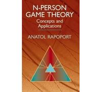 Anatol Rapoport N-Person Game Theory (Tascabile) Dover Books on Mathema 1.4tics