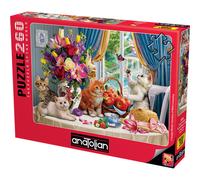 Anatolian il puzzle del mondo Puzzle da 260 pezzi, dai 4 anni in su