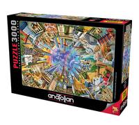 Anatolian il puzzle del mondo Puzzle da 3000 pezzi, dai 4 anni in su