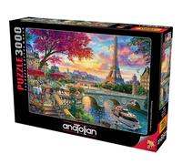 Anatolian il puzzle del mondo Puzzle da 3000 pezzi, dai 4 anni in su