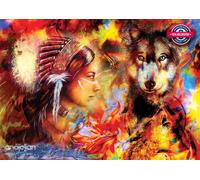AnaTolian - Puzzle Fanciulla Lupo - 1500 Pezzi