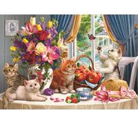 Anatolian - Puzzle Gattini soffici in soggiorno - 260 Pezzi