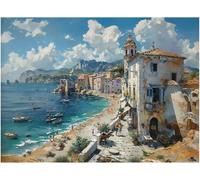 Anatolian Puzzle - Il villaggio sul mare, puzzle da 1000 pezzi, #1181