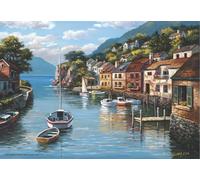 Anatolian - Puzzle Kim Sung: Villaggio sull'acqua - 500 Pezzi