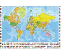 Anatolian - Puzzle Mappa politica mondiale - 700 Pezzi