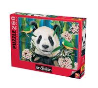 Puzzle ANATOLIAN Panda in paradiso, 260 pezzi