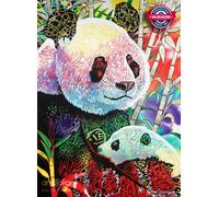 Anatolian - Puzzle Panda arcobaleno - 1000 Pezzi