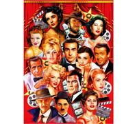 Puzzle Stelle Di Hollywood 1000 Pezzi