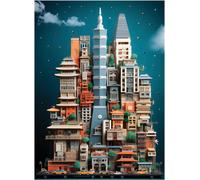 Puzzle 1000 pezzi ANATOLIAN Tchaj-Pej