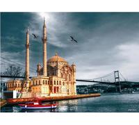 Anatolian - Puzzle Turchia: Istanbul: Moschea Ortakoy - 1000 Pezzi