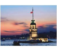 Anatolian - Puzzle Turchia: Torre della fanciulla - 1000 Pezzi