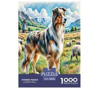 Anatolian Shepherd Dog Jigsaw Puzzle Impossibili 1000Pcs Decorazione Per La Casa. Rilassamento E Intelligence Per Adulti E Ragazzi Da 14 Anni 38x26cm/1000pcs