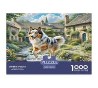 Anatolian Shepherd Dog Jigsaw Puzzle Impossibili 1000Pcs Decorazione Per La Casa. Rilassamento E Intelligence Per Adulti E Bambini Da 12 Anni 70x50cm/1000pcs