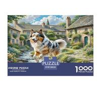 Anatolian Shepherd Dog Jigsaw Puzzle Impossibili 1000Pcs Decorazione Per La Casa. Rilassamento E Intelligence Per Adulti E Bambini Da 12 Anni 38x26cm/1000pcs