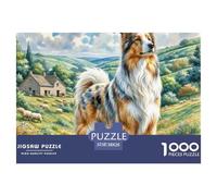 Anatolian Shepherd Dog Puzzle Da 1000 Pezzi Offrire in Regalo Décoration De La Maison Giochi Rilassamento E Intelligence Per Adulti E Bambini Da 12 Anni 38x26cm/1000pcs
