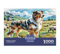 Anatolian Shepherd Dog Puzzle Impossible 1000Pcs Decorazione Per La Casa. Giochi Rilassamento E Intelligence Per Adulti E Bambini Da 12 Anni 70x50cm/1000pcs