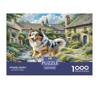 Anatolian Shepherd Dog Puzzle Impossible 1000Pcs Decorazione Per La Casa. Rilassamento E Intelligence Per Adulti E Bambini Da 12 Anni 70x50cm/1000pcs