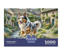 Anatolian Shepherd Dog Puzzle Impossible 1000Pcs Decorazione Per La Casa. Rilassamento E Intelligence Per Adulti E Ragazzi Da 14 Anni 70x50cm/1000pcs