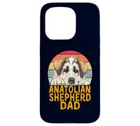 Anatolian Shepherd Papà Retro Vintage I miei cani sono il mio cardio Custodia per iPhone 15 Pro
