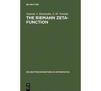 Anatoly A. Karatsuba S. M. Voronin The Riemann Zeta-Function (Copertina rigida)
