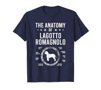 Anatomia del Lagotto Romagnolo Dog Lover Maglietta