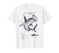 Anatomia dello squalo Martello Grande biologia Marina Maglietta