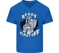 Anatomia Di Un Bulldog Americano Divertente Maglietta In Cotone A V Per Uomo