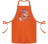 Anatomia di Un Fox Volpi Divertente Cotone Grembiule 100% Biologico