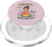 Anatomia di un lettore Amante del libro Leggere libri per bambini PopSockets PopGrip per MagSafe