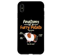Anatomia Di Una Patata Pelosa Divertente Cavia Amante Cavy Custodia per iPhone XS Max