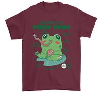 Anatomia Di Una Rana Divertente T-Shirt Uomo 100% Cotone