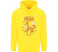 Anatomia Di Una Volpe Felice Felpe Per Bambini