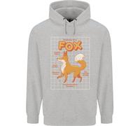 Anatomia Di Una Volpe Felpa Uomo