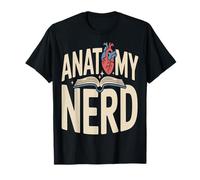 Anatomia Nerd Corpo Umano Studio Studente di Medicina Maglietta