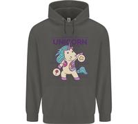 Anatomia Of A Unicorn Divertente Fantasia Bambini Felpa con Cappuccio
