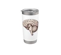 Anatomico Cervello Neurologia Anatomia Umana Studente di Medicina Bicchiere termico in acciaio inox doppia parete
