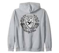 Anatomico Cuore Witchy Vibes Floreale Gotico Estetica Corvo Felpa con Cappuccio