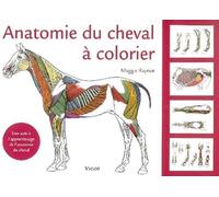 Anatomie du cheval à colorier: Une aide à l'apprentissage de l'anatomie du cheval